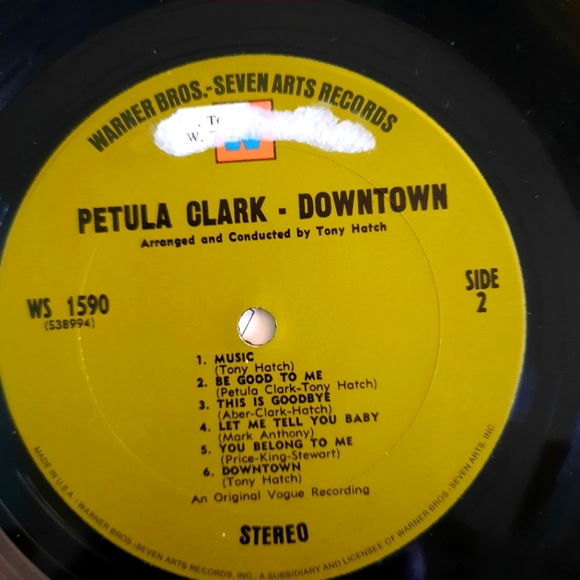 Petula Clark- Downtown Vinyl LP, 1965 - Picture 7 of 9